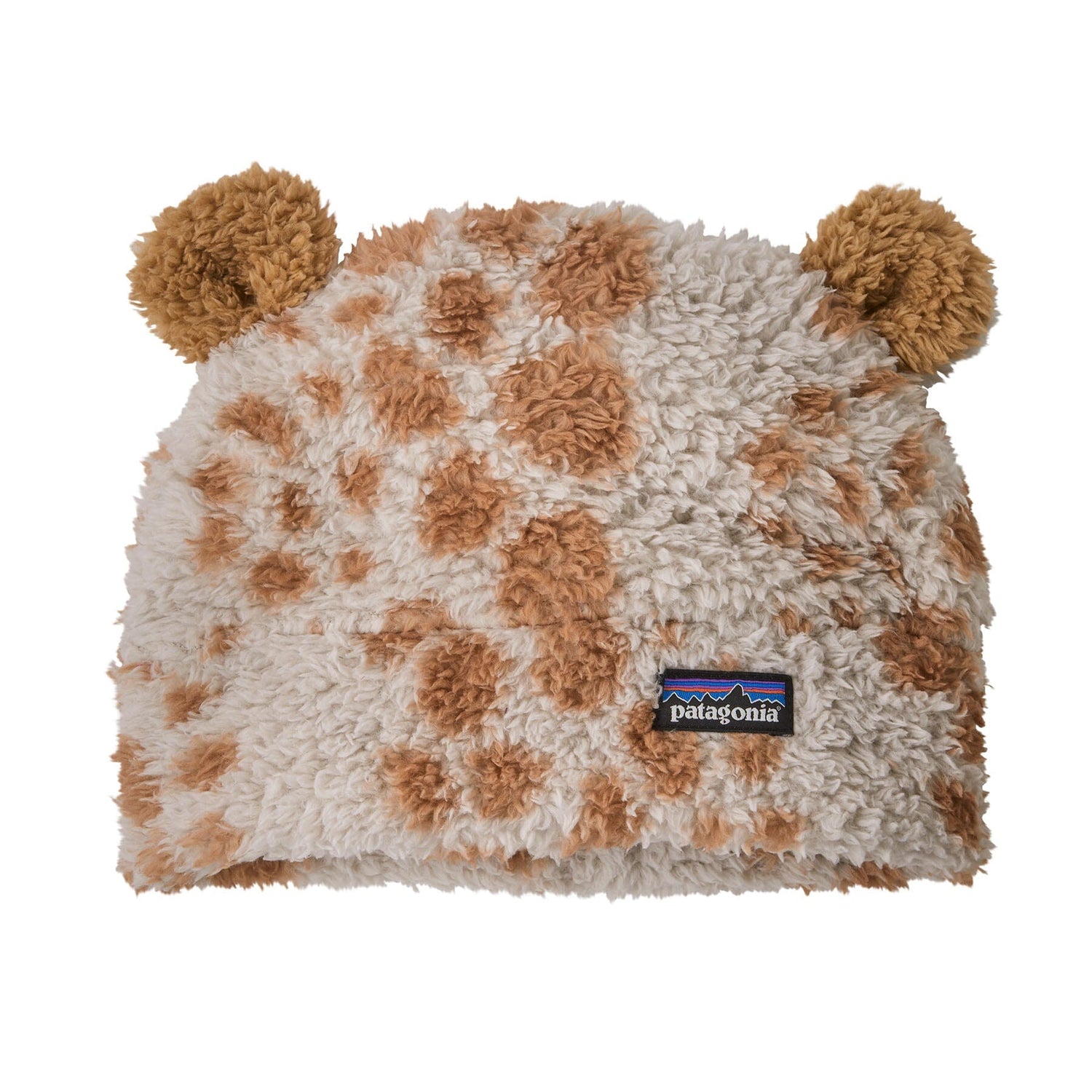 Patagonia Kids Furry Friends Fleece Hat - 100% Recycled Polyester Venado: Shroom Taupe Headwear