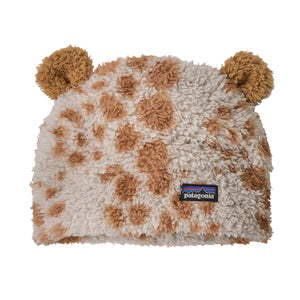 Patagonia Kids Furry Friends Fleece Hat - 100% Recycled Polyester Venado: Shroom Taupe