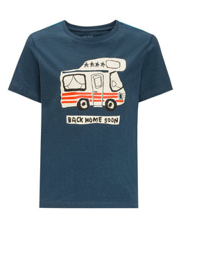 Jack Wofskin K's & Van T-shirt - 100% cotton - - sustainable sportswear