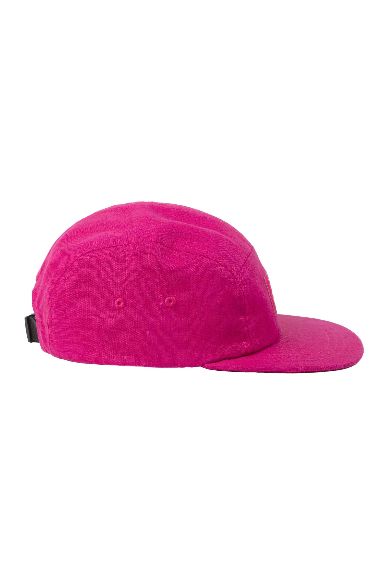 VAI-KØ Kultakero 5-Panel Cap - 100% Linen Dragon Fruit Headwear