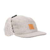 Kultakero Earflap Cap - Recycled Wool & Recycled Polyester Headwear VAI-KØ Light Grey