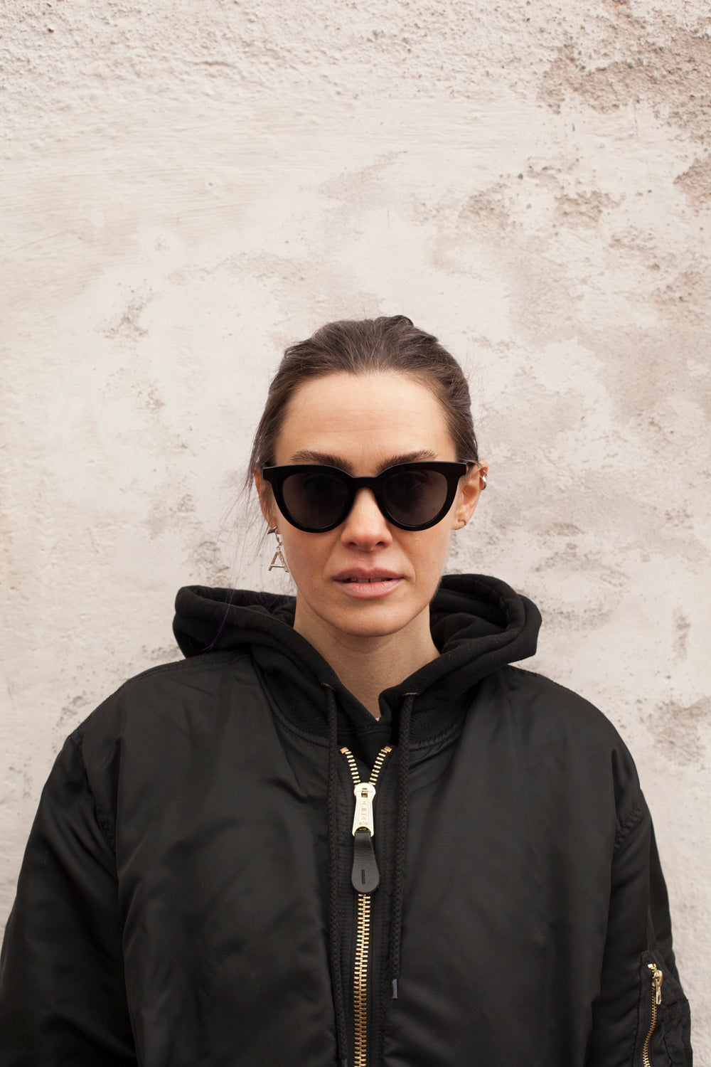 CHPO Långholmen Sunglasses - Recycled Plastic Black Black Sunglasses