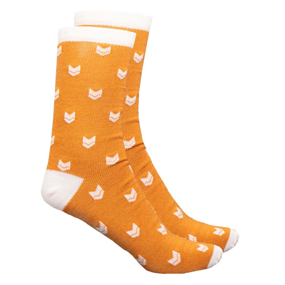 VAI-KØ Logo Socks - Merino Wool Autumn Gold Socks