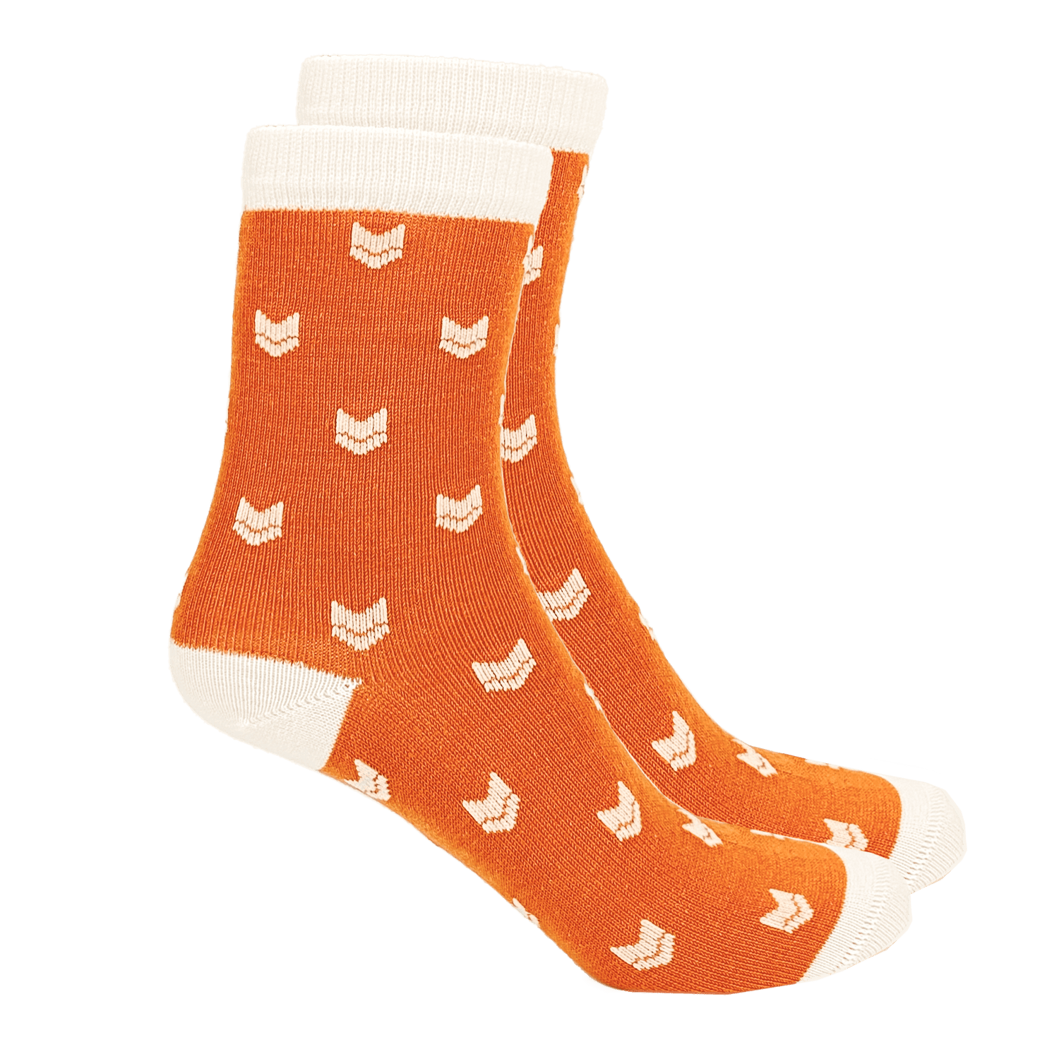 VAI-KØ Logo Socks - Merino Wool Toasty Brown Socks
