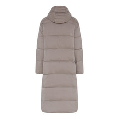 Girlfriend Collective W's Long Puffer Jacket - Recycled PET Limestone Jacket