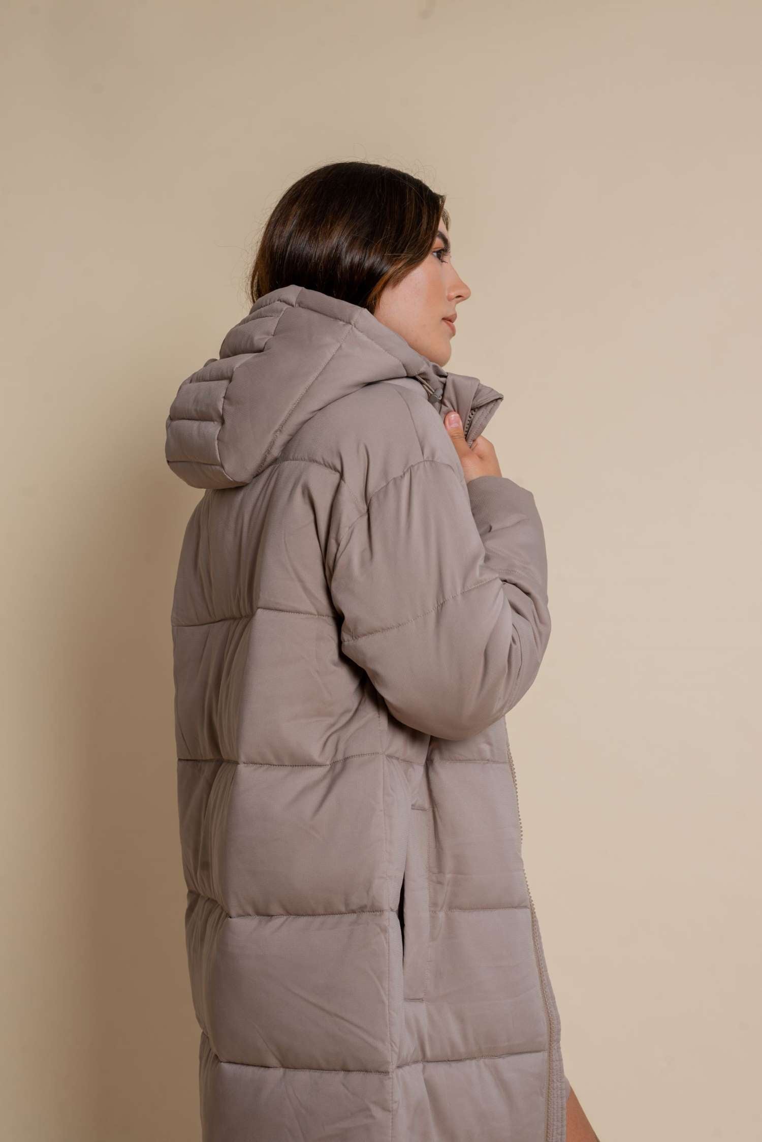 W's Long Puffer Jacket - Recycled PET – Weekendbee - premium