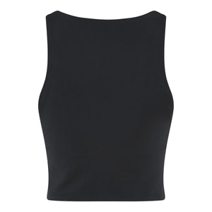 Girlfriend Collective LUXE Scoop Tank Top - Recycled PET Black XXL