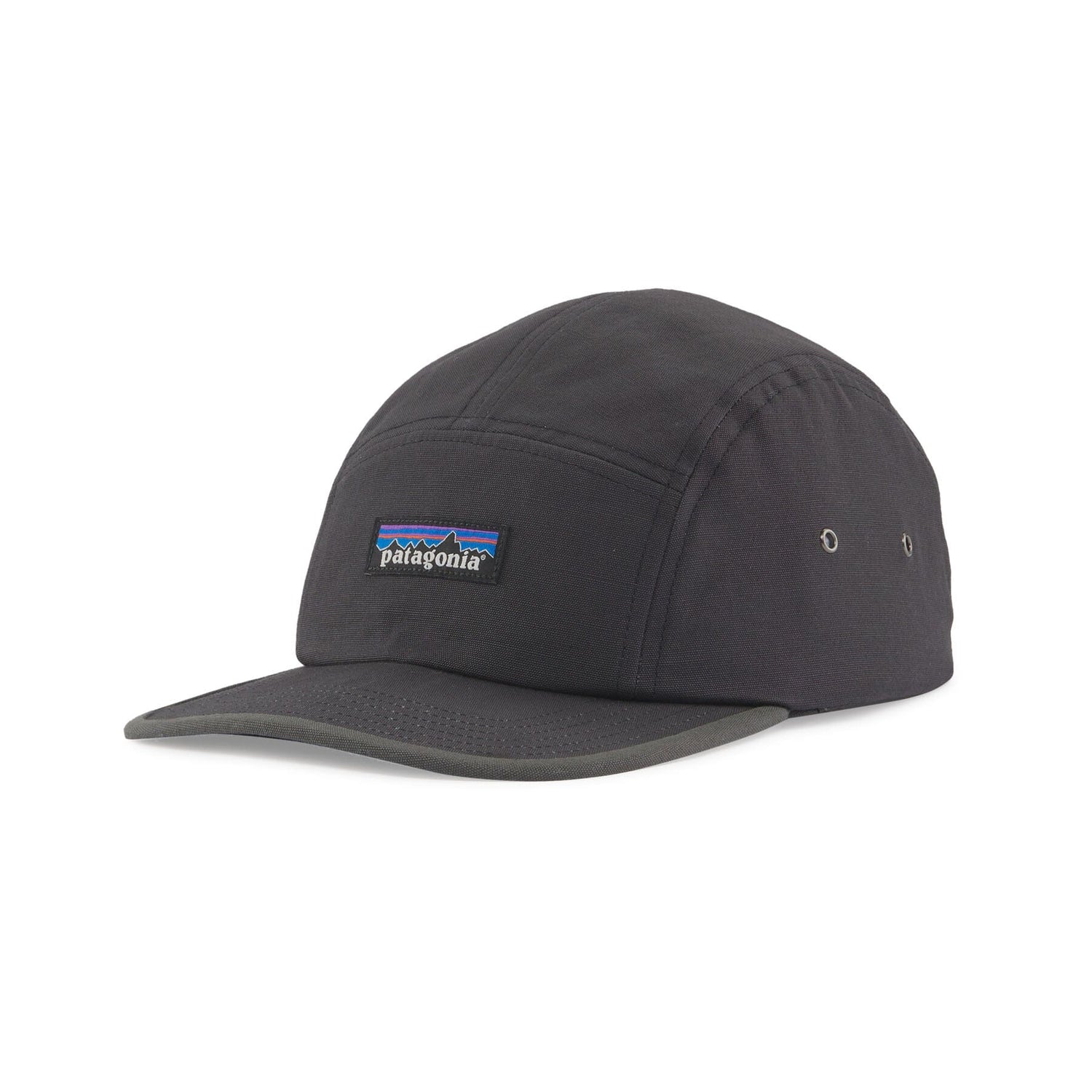 Patagonia Maclure Hat - Organic Cotton P-6 Label: Ink Black Headwear