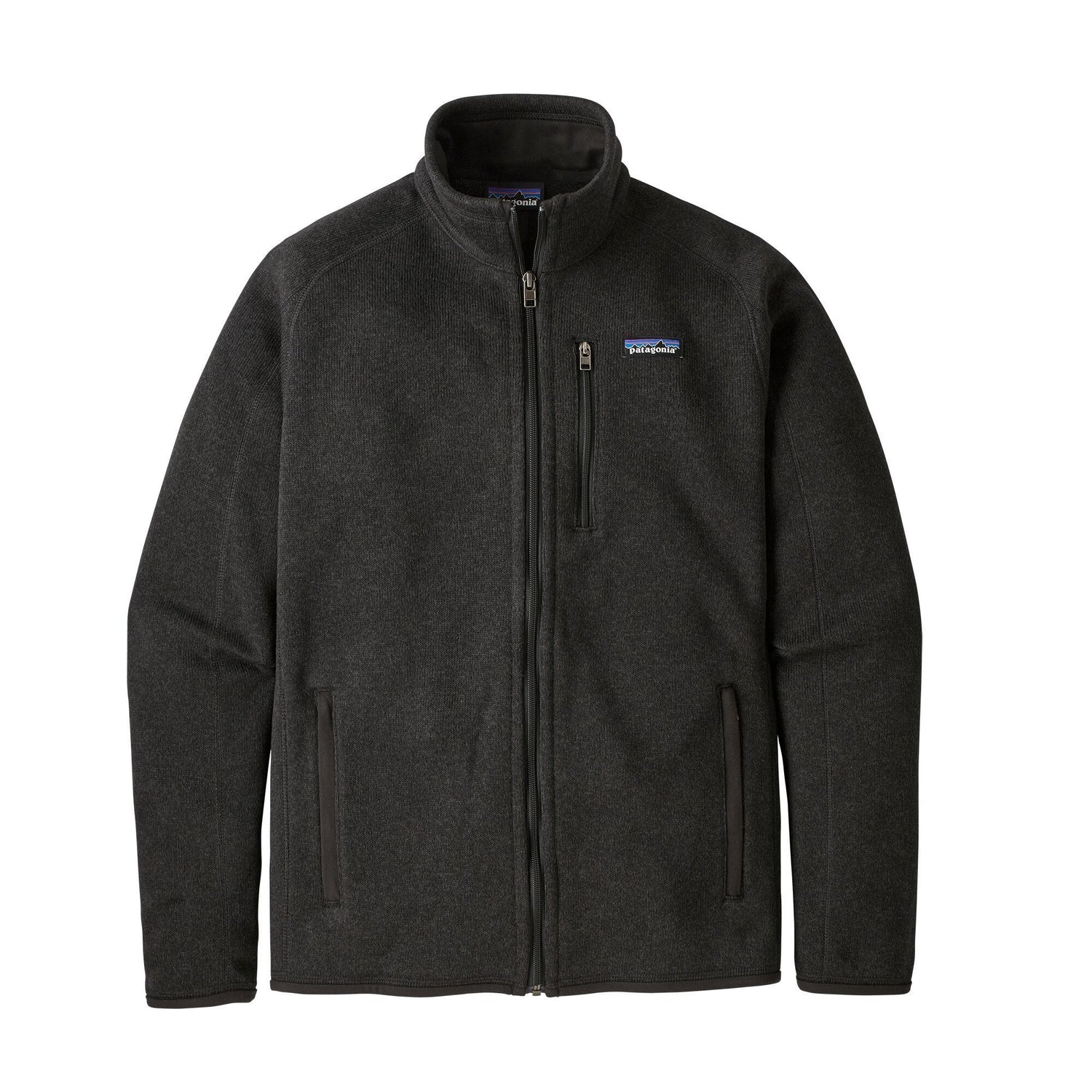 Patagonia M's Better Sweater Fleece Jacket - 100 % recycled polyester Black Shirt