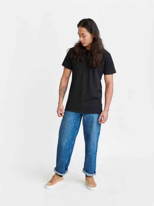 Unisex Crewneck T-Shirt - Recycled Cotton & Recycled Polyester Shirt Pure Waste