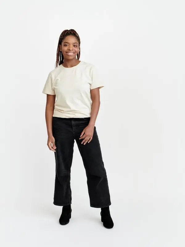 Unisex Crewneck T-Shirt - Recycled Cotton & Recycled Polyester Shirt Pure Waste