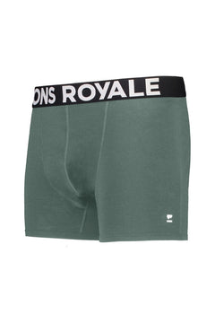 Mons Royale Men's Hold 'em Shorty Boxer - Merino wool Burnt Sage Underwear