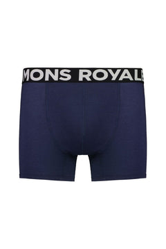 Mons Royale Men's Hold 'em Shorty Boxer - Merino wool Midnight Underwear