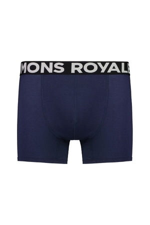 Mons Royale Men's Hold 'em Shorty Boxer - Merino wool Midnight