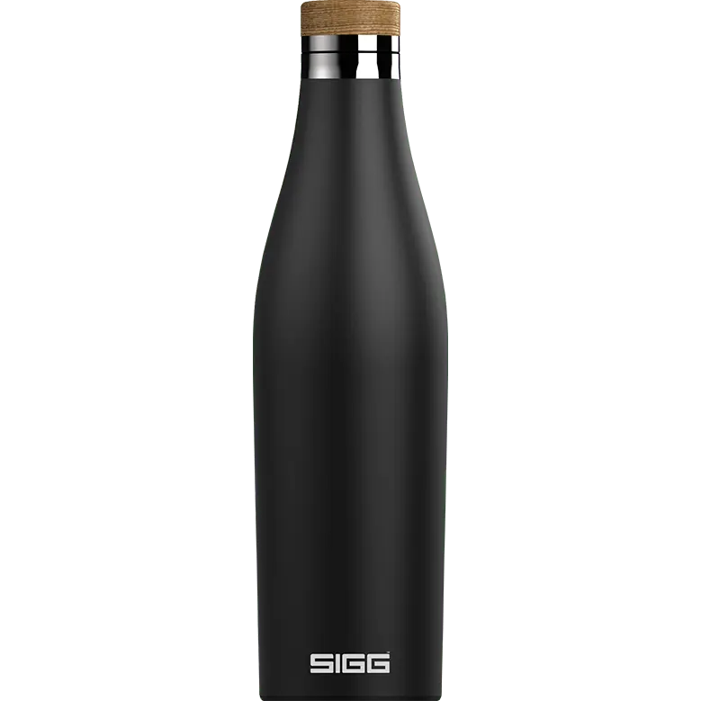 Meridian Water Bottle - Stainless Steel Cutlery SIGG Black 0.5L