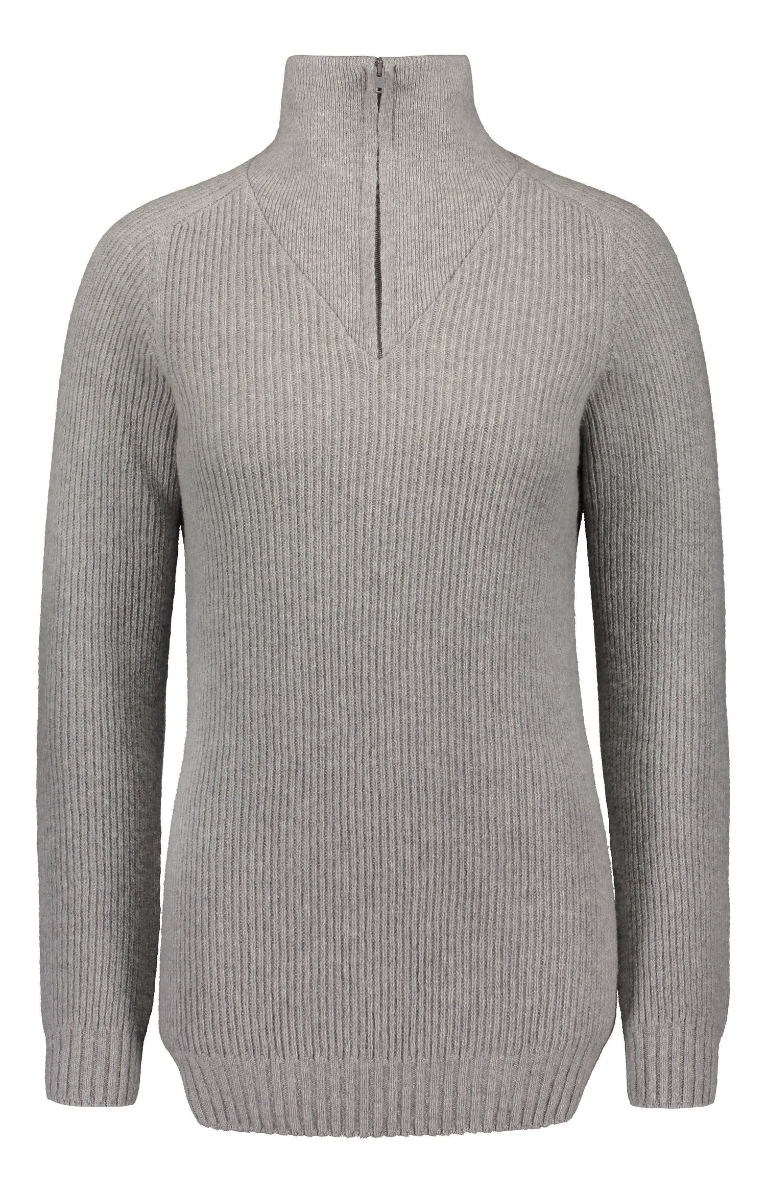 North Outdoor W's Metso Sweater - 100 % Merino Wool - Made in Finland Light Grey Shirt