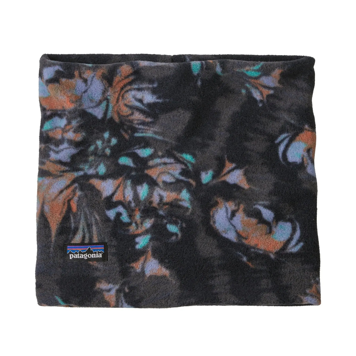 Patagonia Micro D Gaiter - Recycled Polyester Swirl Floral: Pitch Blue Scarf