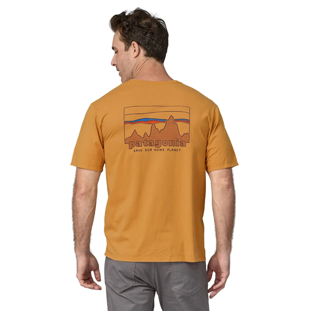 M's '73 Skyline Organic T-Shirt - 100% Organic Cotton Shirt Patagonia Dried Mango S