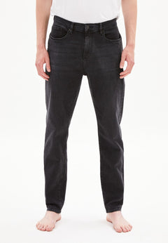 Armedangels M's Aarjo Tarpa Jeans - Tapered Fit Denim - Organic cotton Foggy Black 32 Pants