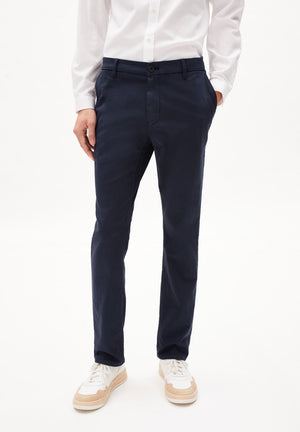 Armedangels M's Aato Chino pants - Slim Fit - Organic Cotton mix Night Sky 32