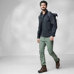 Fjällräven M's Abisko Hike Trousers - Recycled polyester & Organic cotton Buckwheat Brown Pants