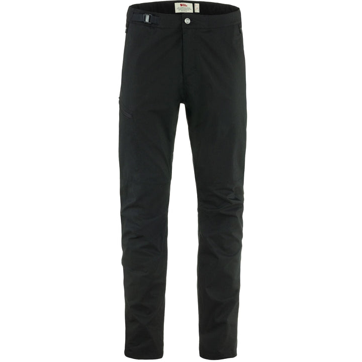 M's Abisko Hike Trousers - Recycled polyester & Organic cotton Pants Fjällräven Black 44/R