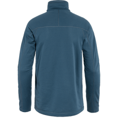 Fjällräven M's Abisko Lite Fleece Half Zip - 100% Recycled polyester Indigo Blue Shirt