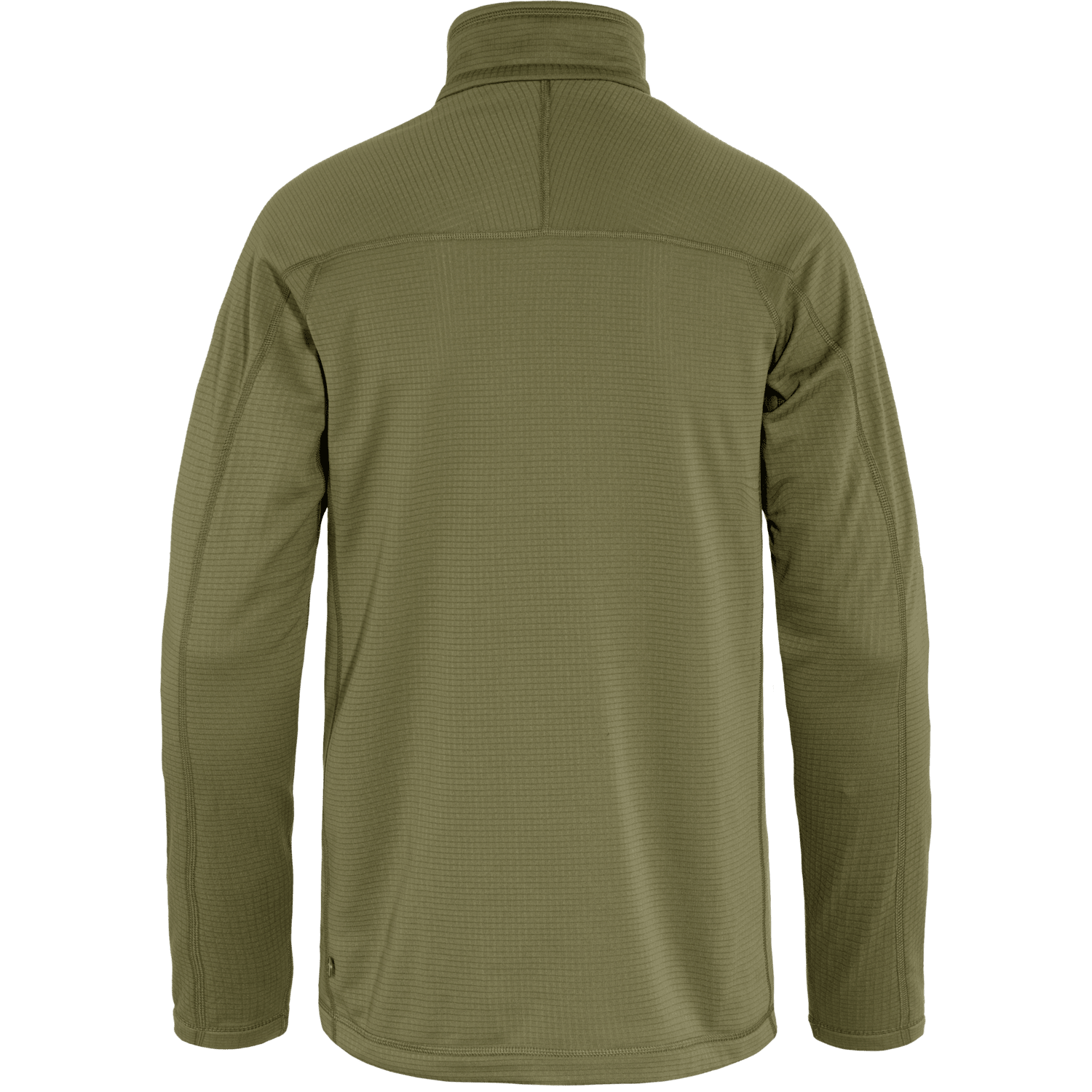 Fjällräven M's Abisko Lite Fleece Half Zip - 100% Recycled polyester Green Shirt