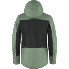 Fjällräven M's Abisko Lite Trekking Jacket - G-1000® Lite Eco - Recycled PET & Organic cotton Patina Green-Dark Grey Jacket