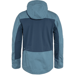 Fjällräven M's Abisko Lite Trekking Jacket - G-1000® Lite Eco - Recycled PET & Organic cotton Dawn Blue-Indigo Blue Jacket