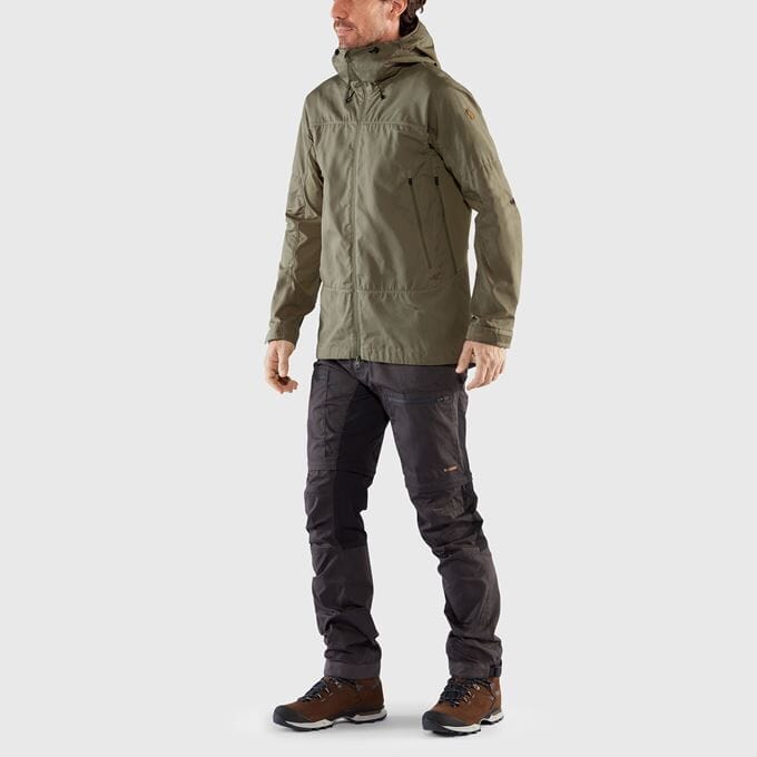 Fjällräven M's Abisko Lite Trekking Jacket - G-1000® Lite Eco - Genbrugt PET og økologisk bomuld - Weekendbee - sustainable