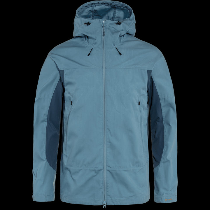 M's Abisko Lite Trekking Jacket - G-1000® Lite Eco - Recycled PET & Organic cotton Jacket Fjällräven Dawn Blue-Indigo Blue M