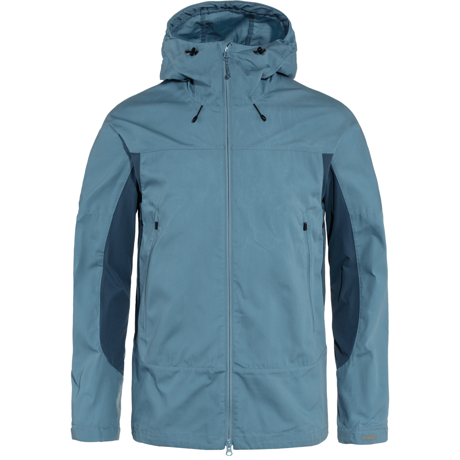 Fjällräven M's Abisko Lite Trekking Jacket - G-1000® Lite Eco - Recycled PET & Organic cotton Dawn Blue-Indigo Blue