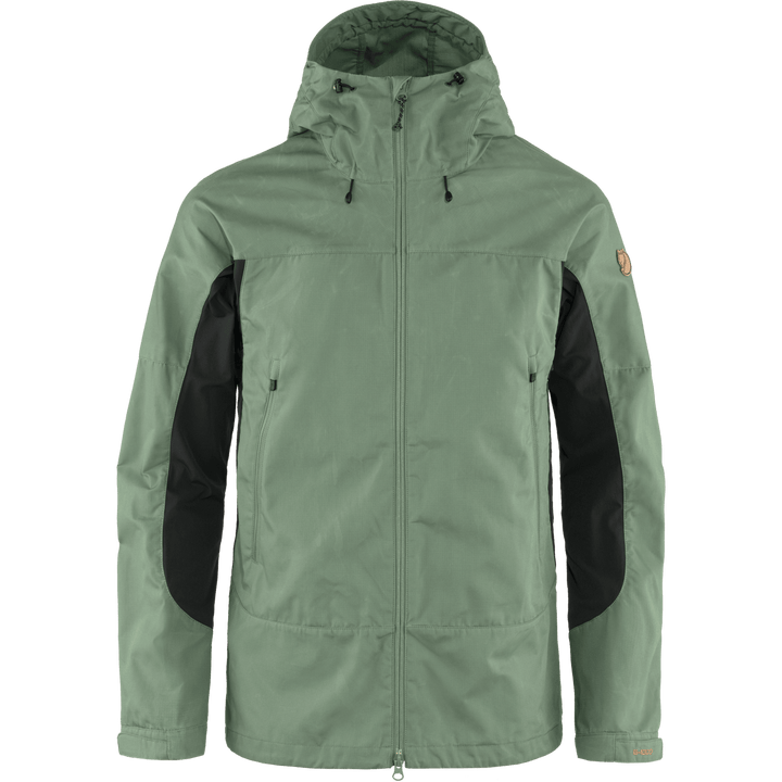 M's Abisko Lite Trekking Jacket - G-1000® Lite Eco - Recycled PET & Organic cotton Jacket Fjällräven Patina Green-Dark Grey M