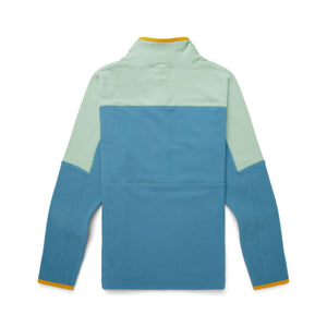 Cotopaxi M's Abrazo Half-Zip Fleece Jacket - Recycled Polyester Aspen & Blue Spruce