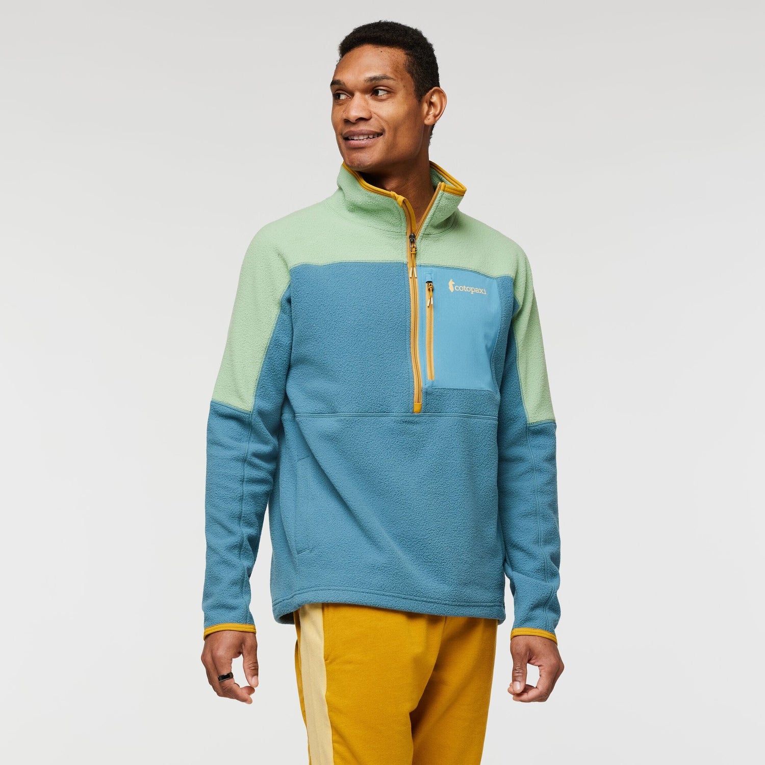 Cotopaxi - M's Abrazo Half-Zip Fleece Jacket - Recycled Polyester - Weekendbee - sustainable sportswear