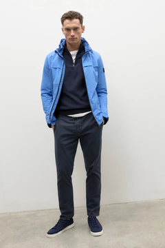 Ecoalf M's Beniaalf Jacket - 100% Recycled nylon French Blue Jacket