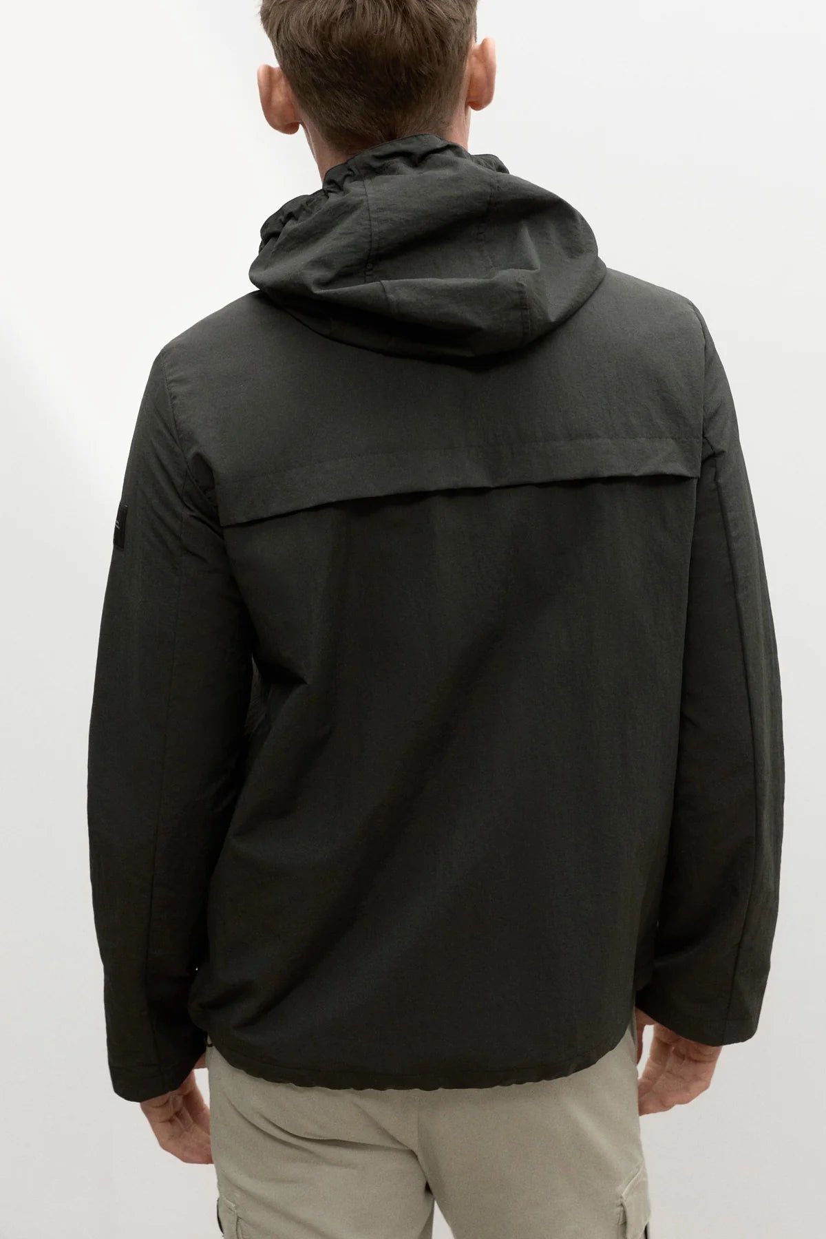 Ecoalf M's Beniaalf Jacket - 100% Recycled nylon Charcoal Jacket