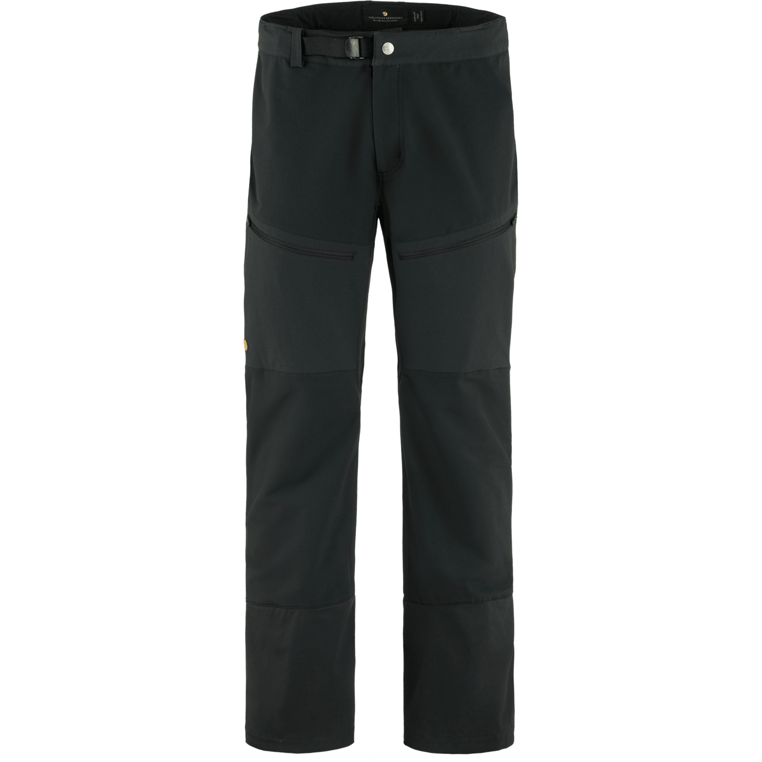 Fjällräven M's Bergtagen Touring Trousers - Recycled Polyamide Black Regular Pants