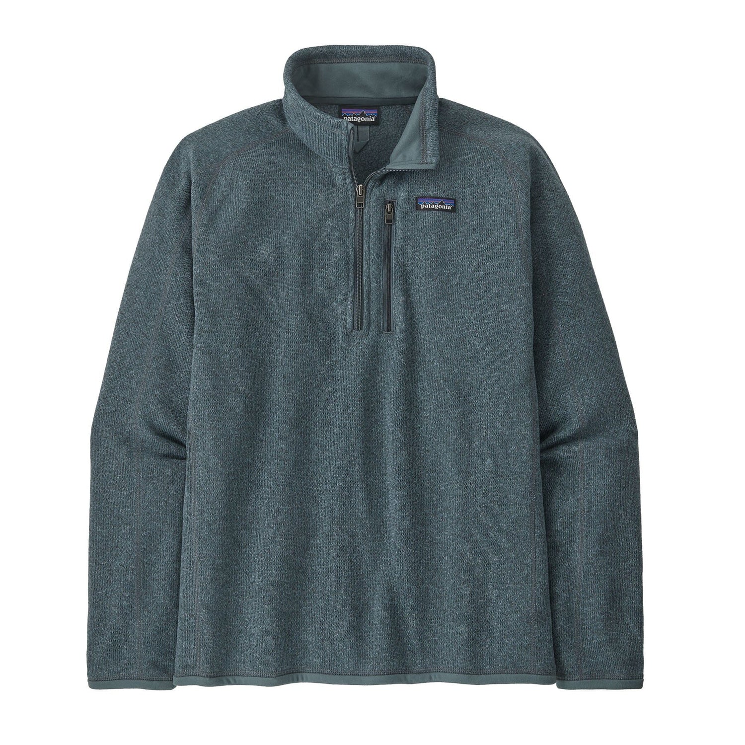 Patagonia M's Better Sweater 1/4 Zip Fleece - 100% Recycled Polyester Nouveau Green Shirt