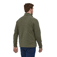 Patagonia M's Better Sweater 1/4 Zip Fleece - 100% Recycled Polyester Industrial Green Shirt