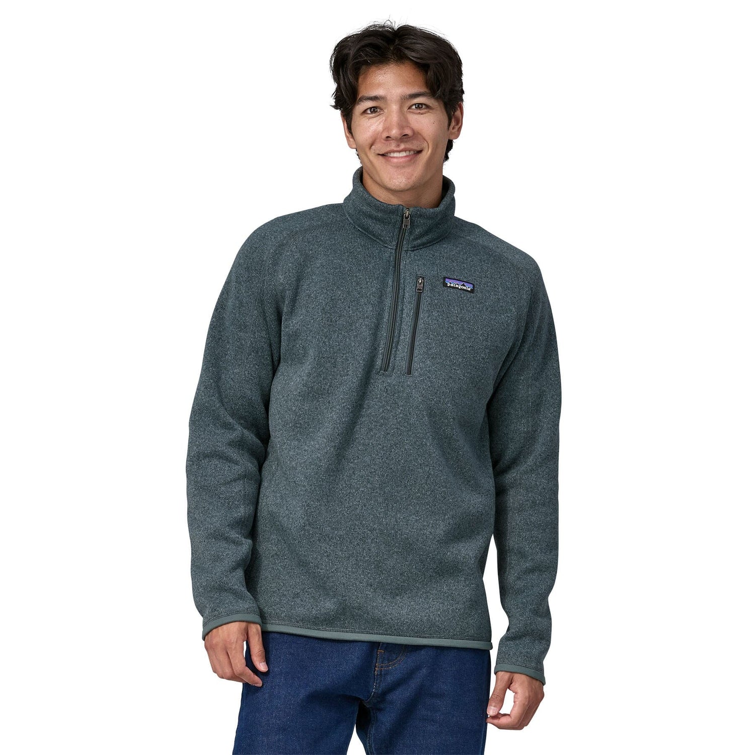 Patagonia - M's Better Sweater 1/4 Zip Fleece - 100% Recycled Polyester - Weekendbee - sustainable sportswear