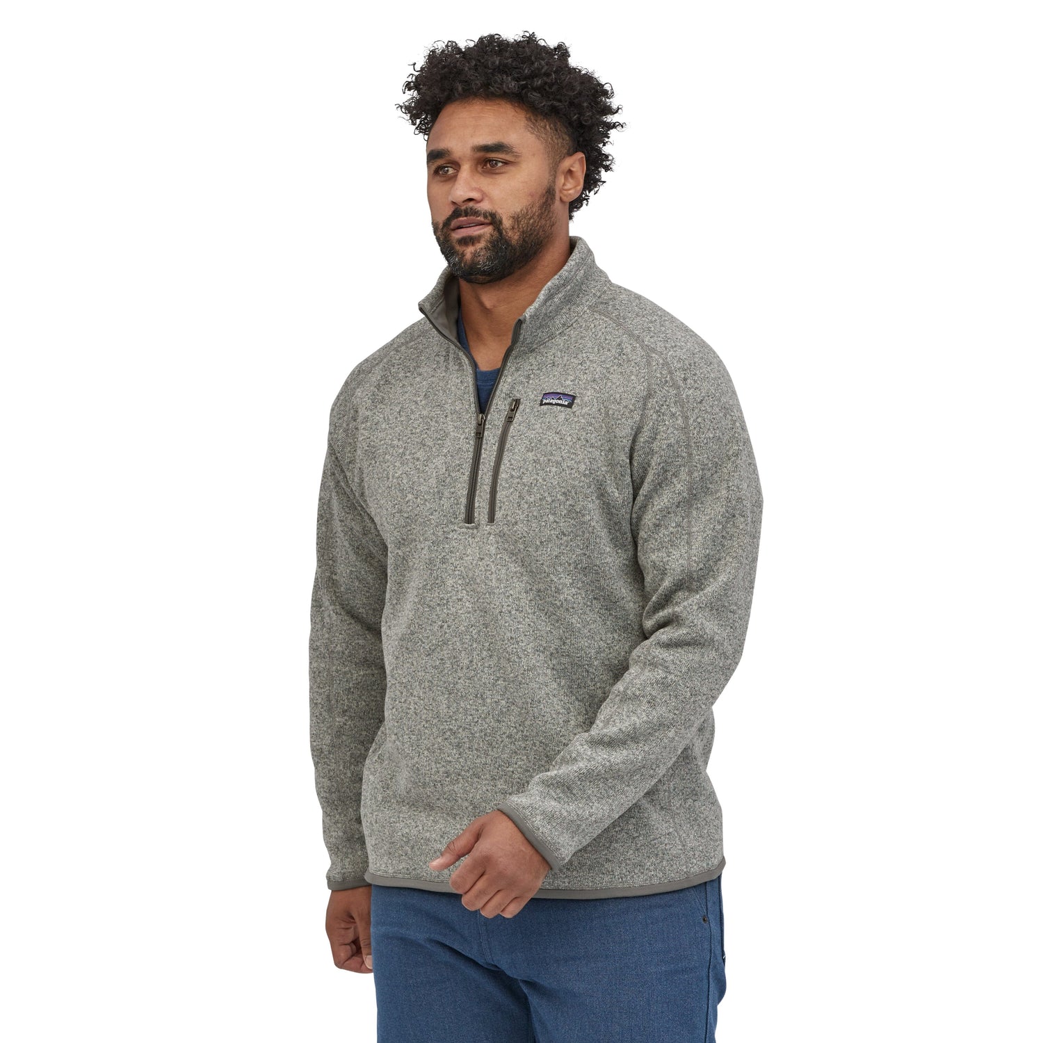 Patagonia - M's Better Sweater 1/4 Zip Fleece - 100% Recycled Polyester - Weekendbee - sustainable sportswear