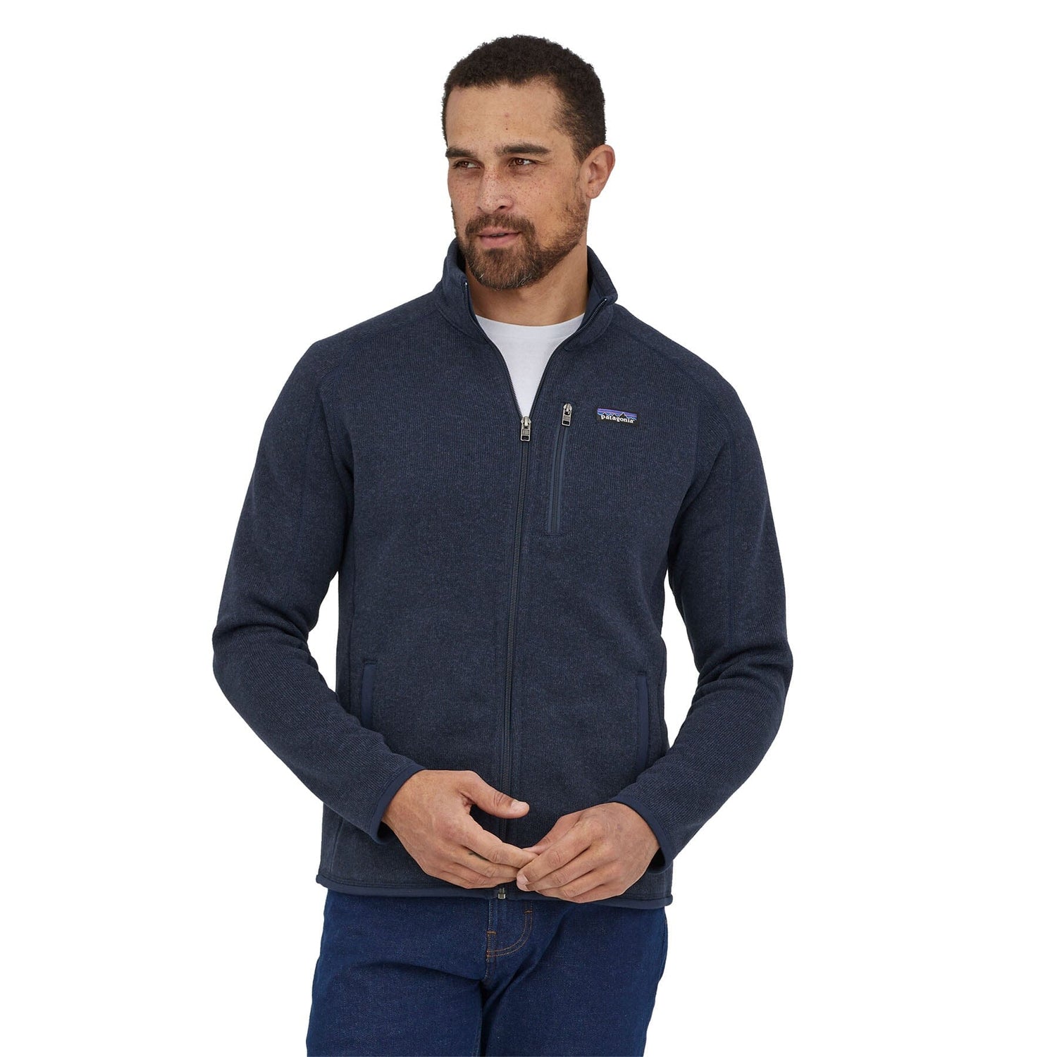 Patagonia - M's Better Sweater Fleece Jacket  - 100 % recycled polyester - Weekendbee - sustainable sportswear