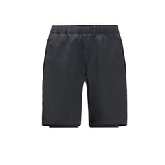 Jack Wolfskin M's Bike Commute Shorts - Recycled Polyester Phantom Pants