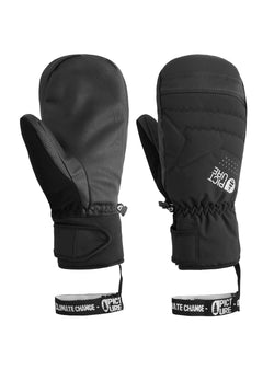 Picture Organic M's Caldwell Mitts - Recycled Polyester Black Gloves