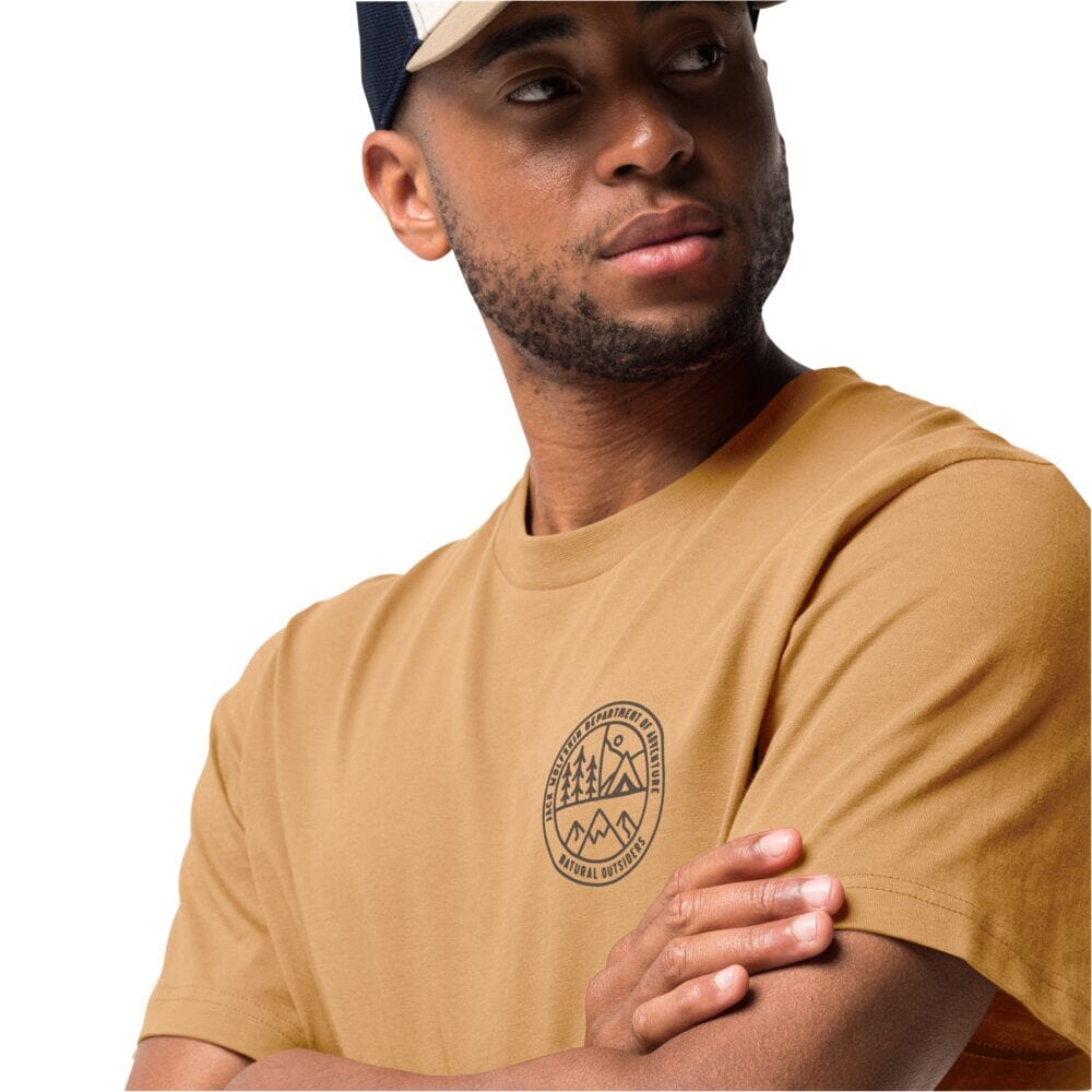 Jack Wolfskin - M's Campfire T-shirt - Organic Cotton - Weekendbee - sustainable sportswear