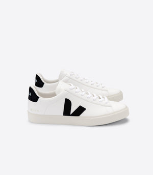 Veja M's Campo Chromefree Sneakers - ChromeFree Leather White Black