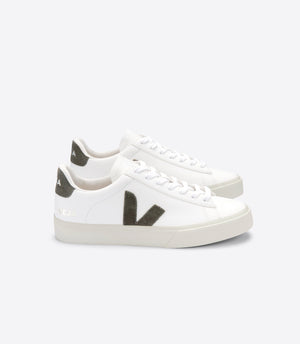 Veja M's Campo Chromefree Sneakers - ChromeFree Leather White Kaki