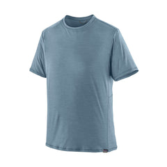 Patagonia M's Cap Cool Lightweight Shirt - Recycled Polyester Light Plume Grey - Steam Blue X-Dye Shirt